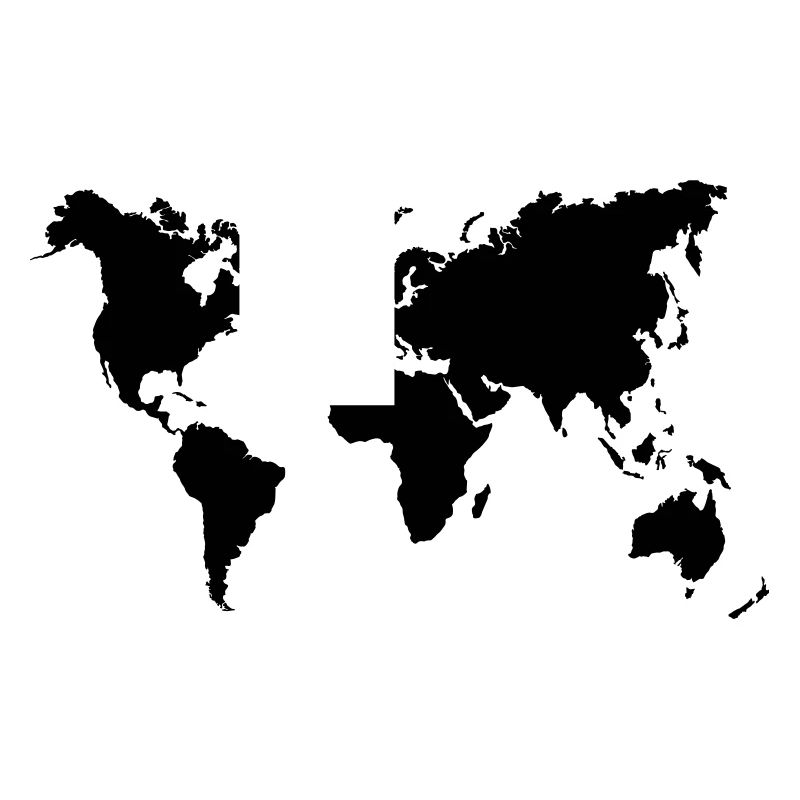Carte du monde