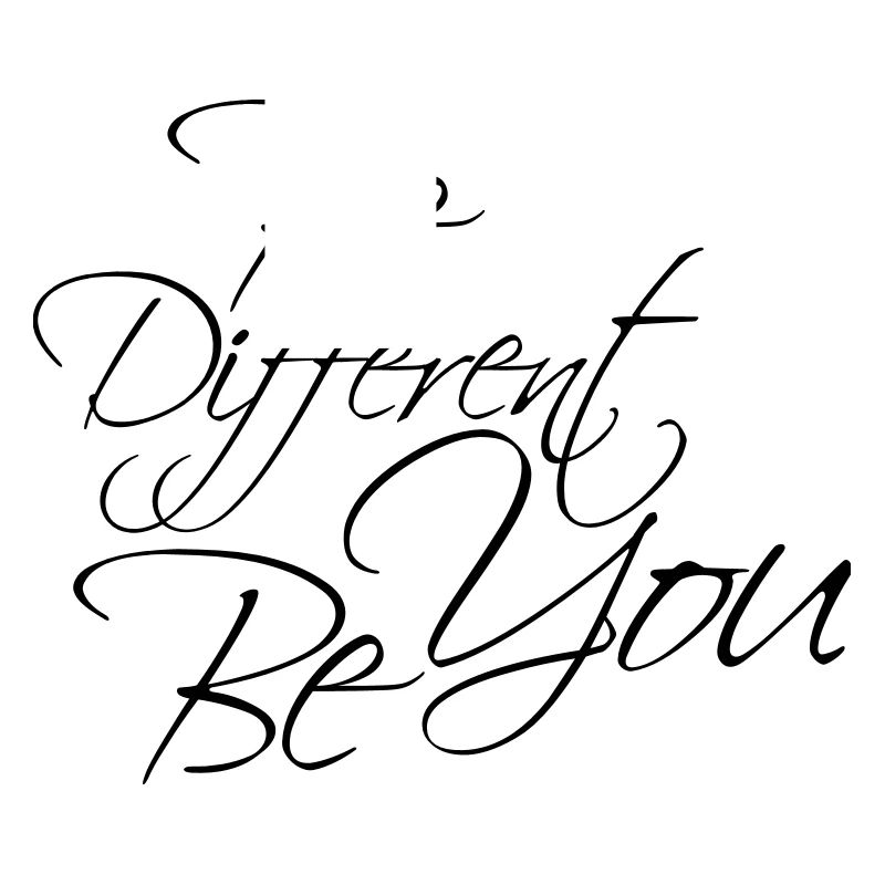 Be Different Be You Design