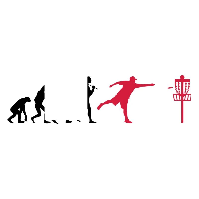 Disc Golf Evolution Ultimate Frisbee Lustig Sport