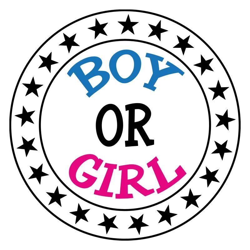 Junge oder Mädchen? Schwangerschaftsgeburt Schwanger