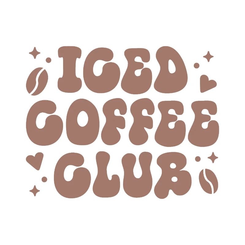Eiskaffee-Club-Latte-Ästhetik