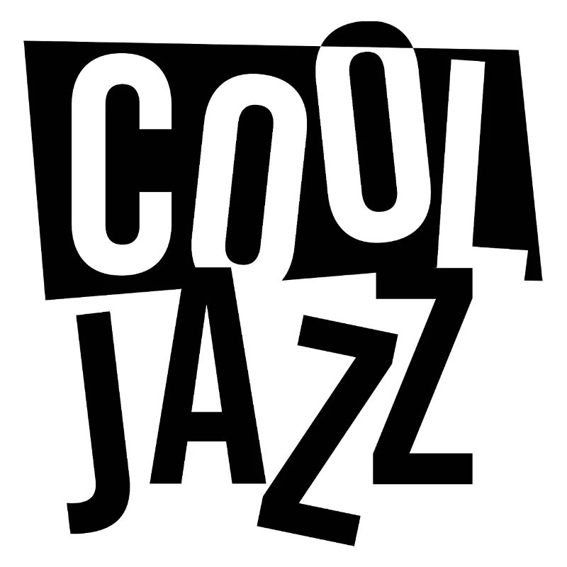 Conception du logo de la musique Cool Jazz
