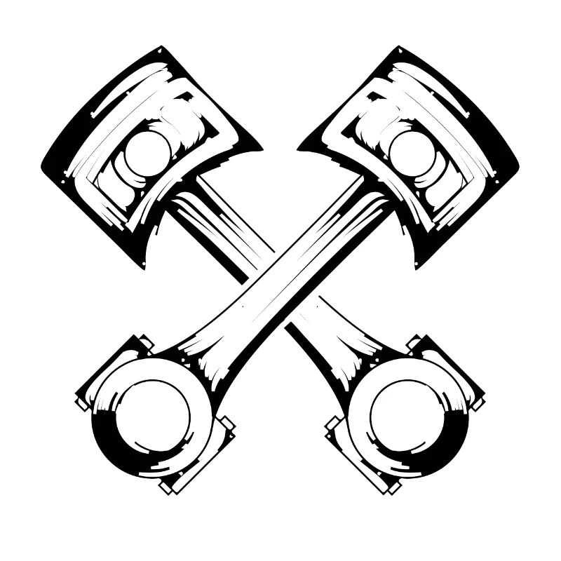 Car - Piston - Workshop - Engine - Garage