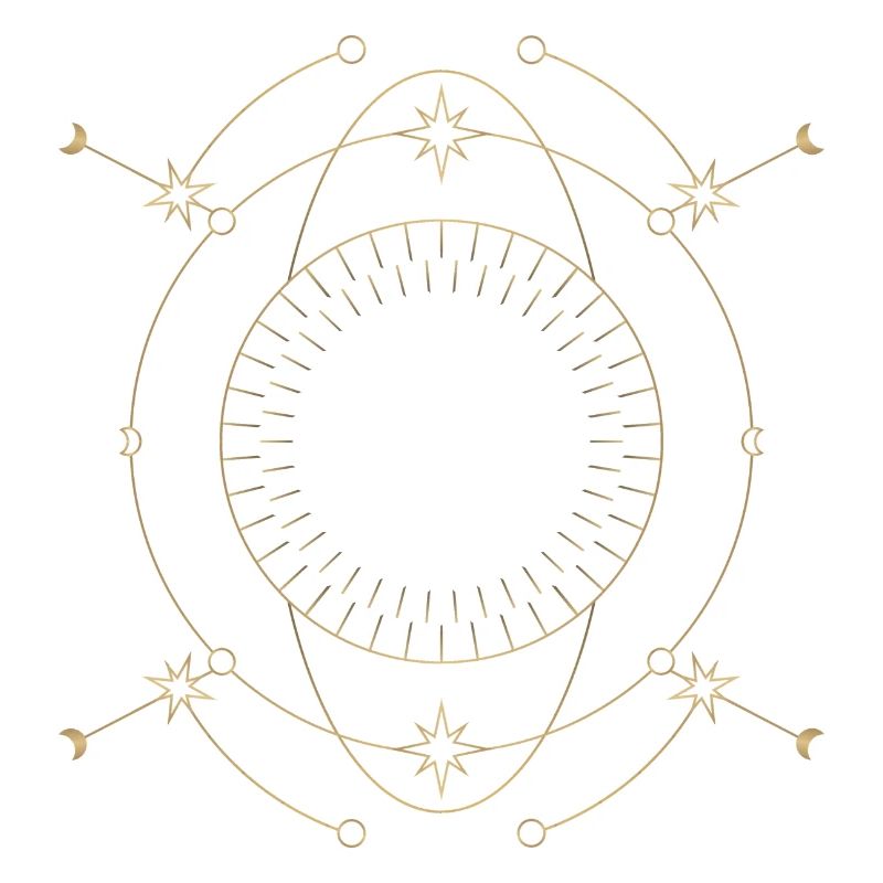 Conception de l’orbite du cercle d’étoile dorée