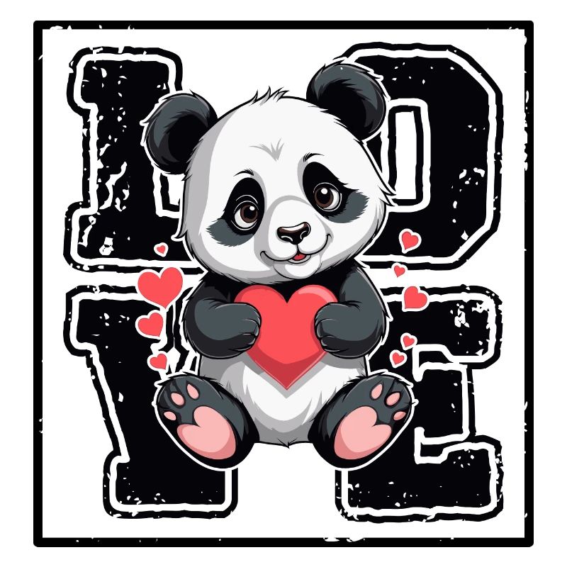 Amour du panda