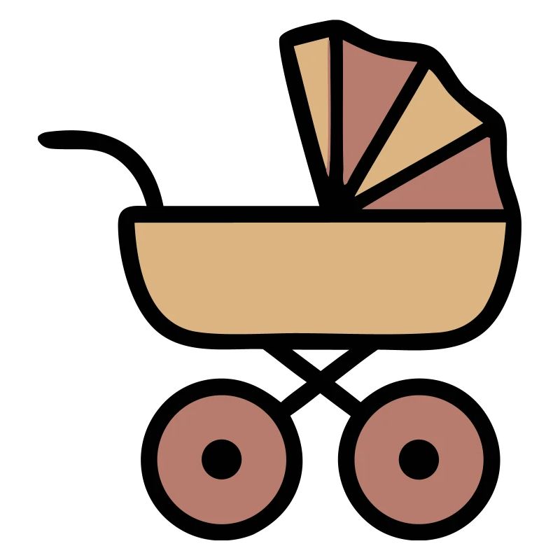 Bébé poussette Bohème, icône