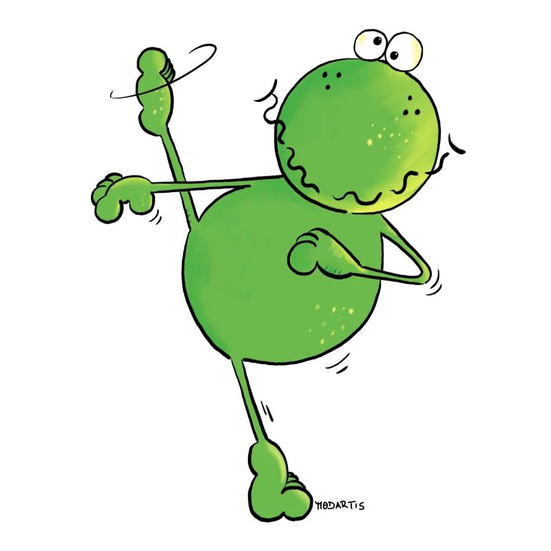 Dancing Frog - Grenouille