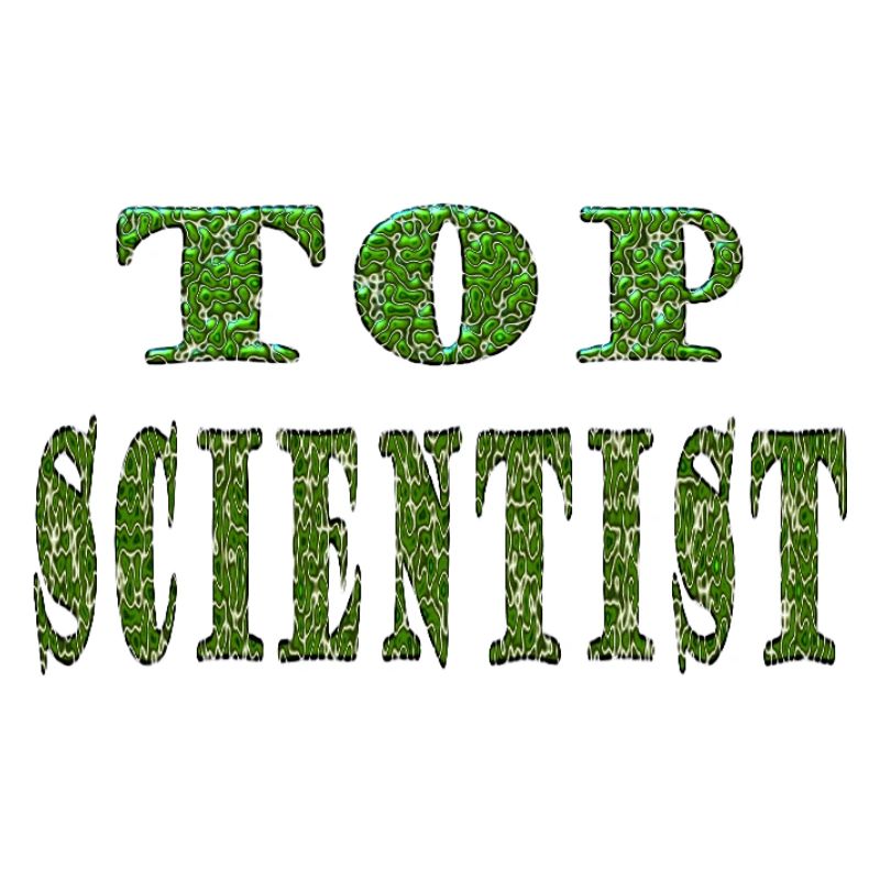 Top Scientist Green Texture