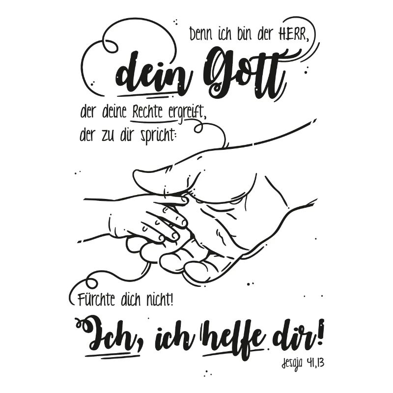 Jesaja Bibelvers Ich helfe dir