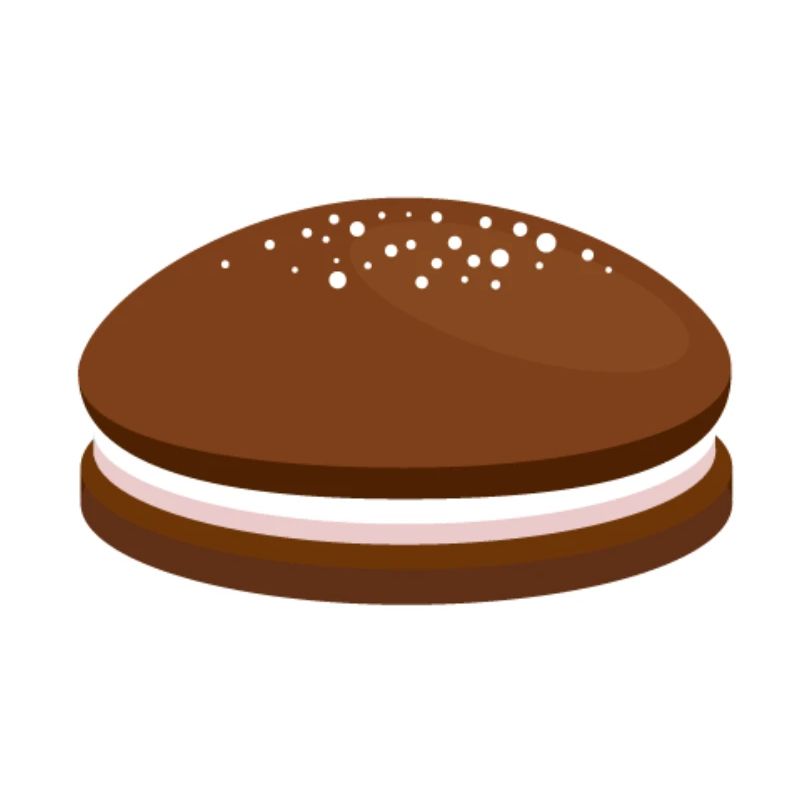 Cookie - biscuit brun