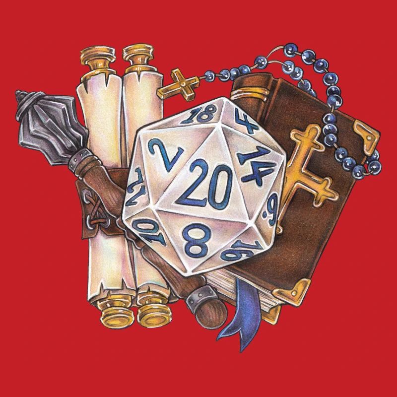 Clerc de dés de table RPG D20 Cadeau