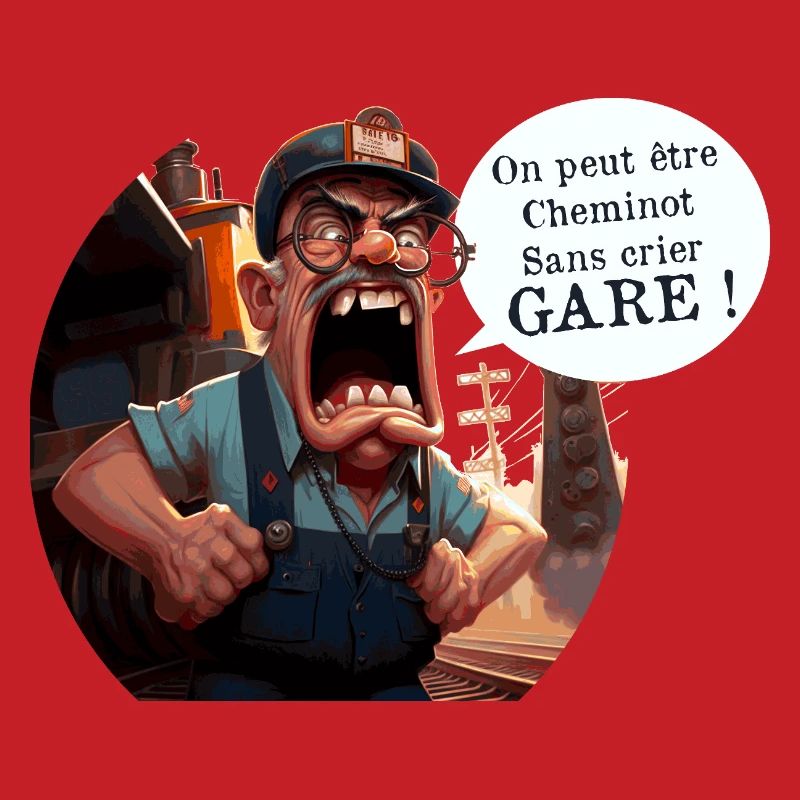 YOU CAN BE A RAILWAY WORKER WITHOUT WARNING! (train)