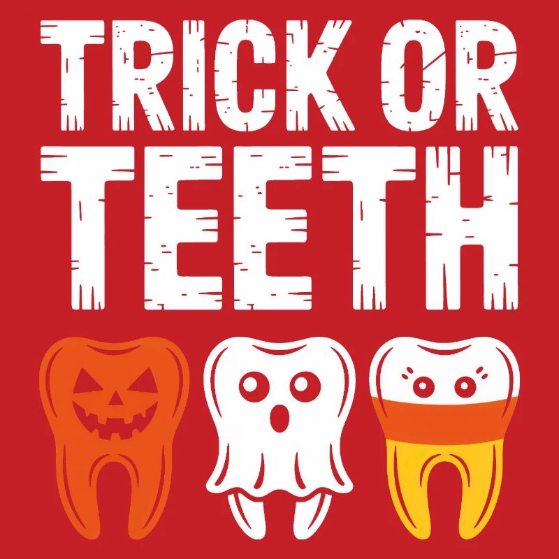 Trick oder Teeth Halloween-Trio