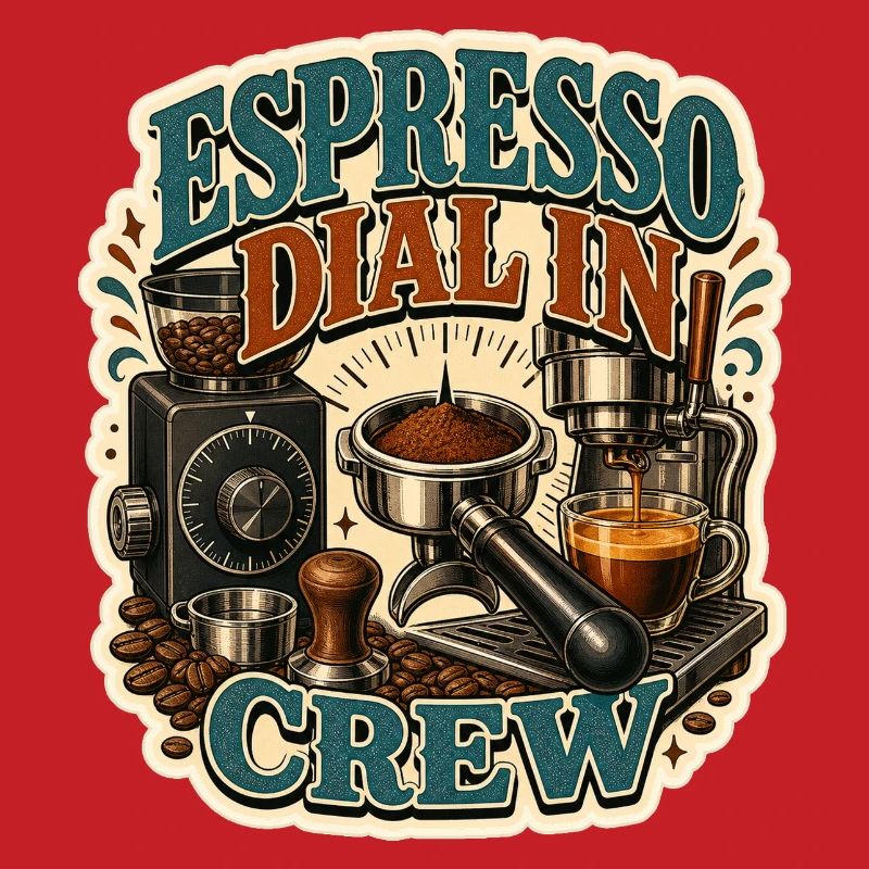 ÉQUIPE DE COMPOSITION À L’ESPRESSO