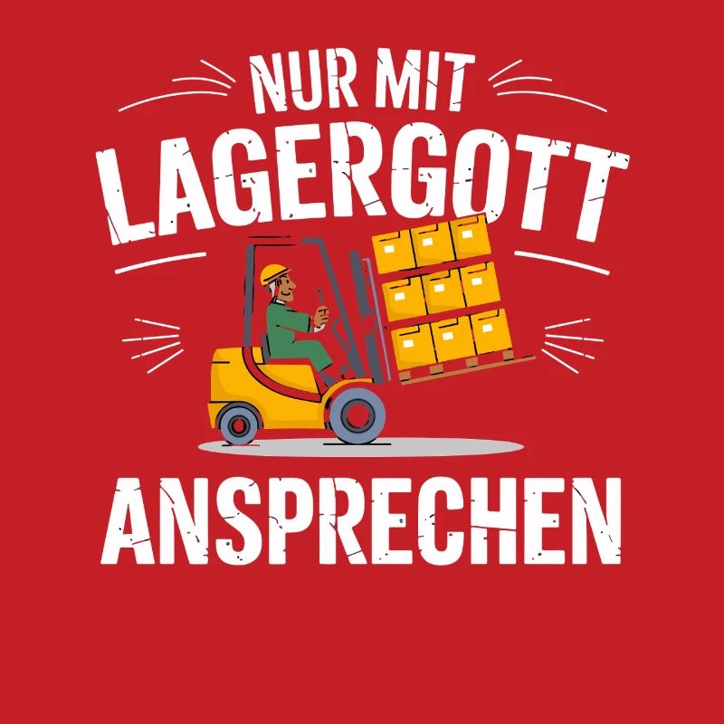  Nur Mit Lagergott Ansprechen Staplerfahrer