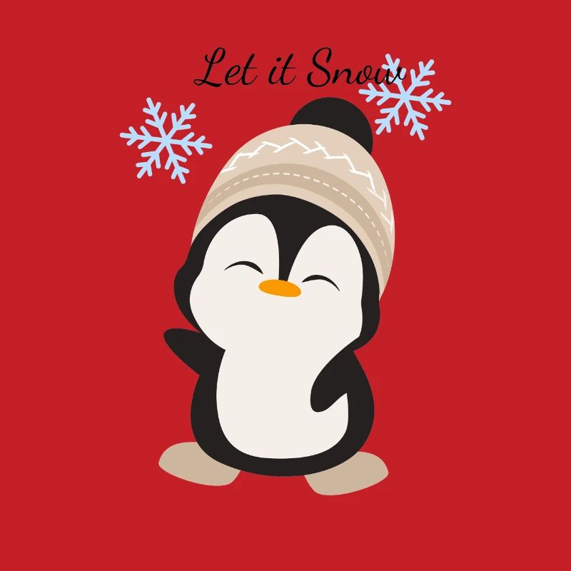 Cuddly Penguin Winter Magic