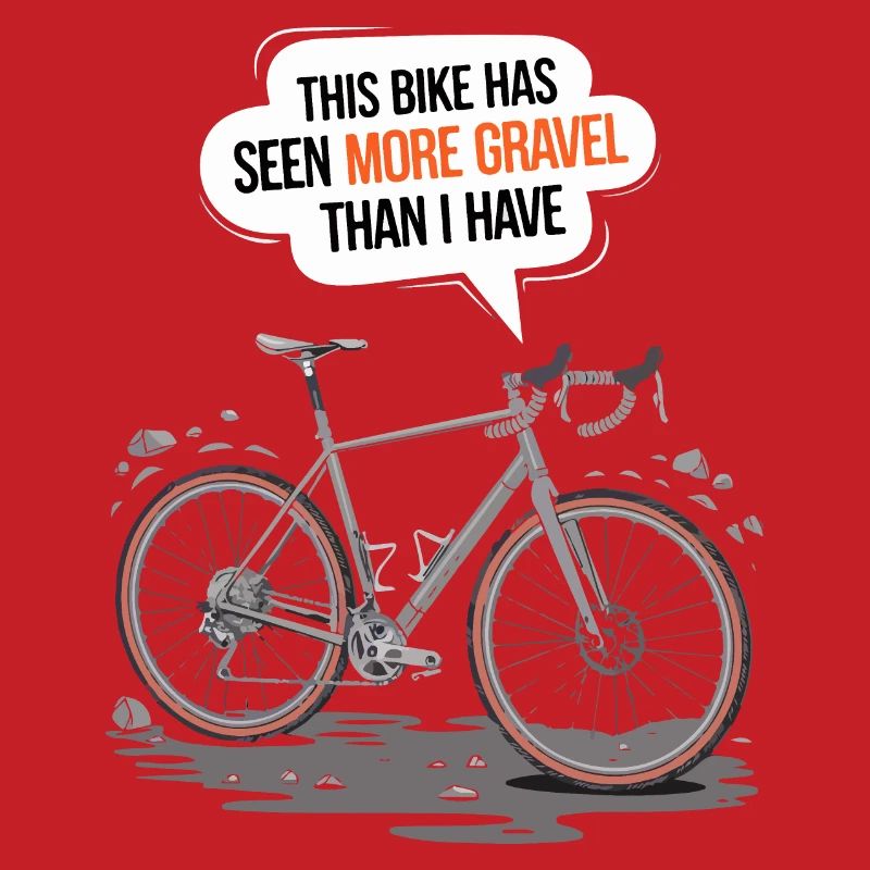 Rameur : Ce vélo a vu plus de gravier que moi