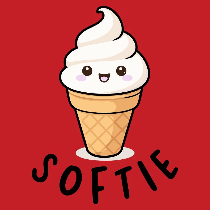 Softie Softeis Lover Eiscreme Icon Geschenk