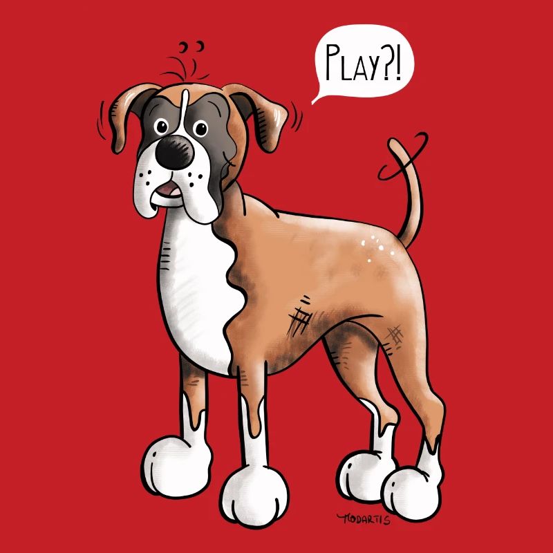 Deutscher Boxer Play