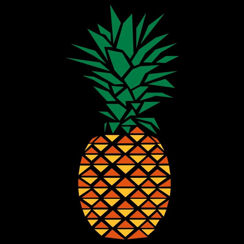 Pineapple (Geometric Style)