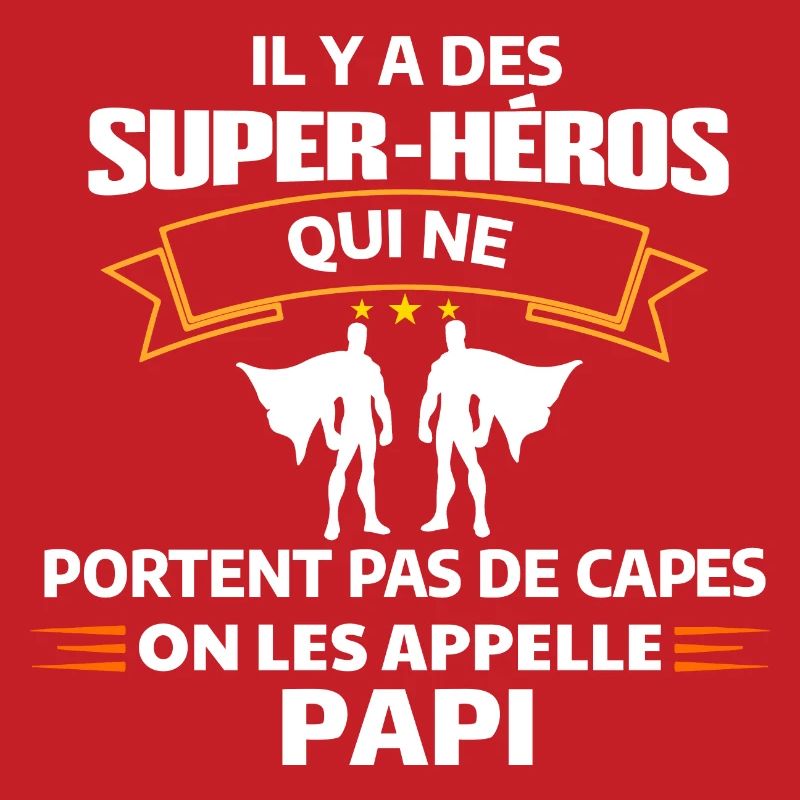Super-Héros Papi Cadenas d'Amour