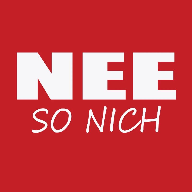 NON, PAS COMME ÇA
