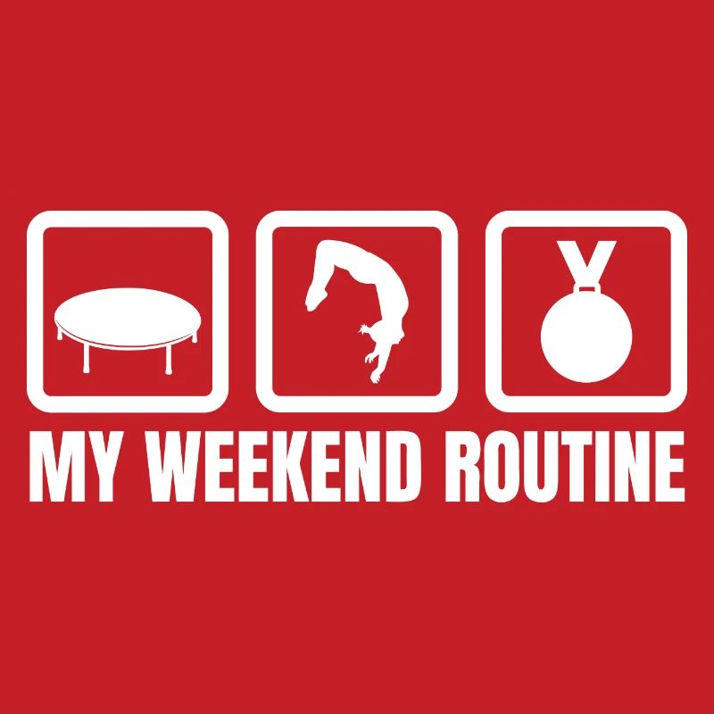 Routine du week-end trampoline