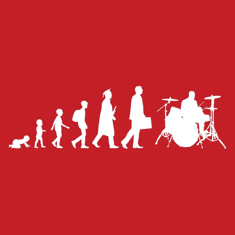 Schlagzeuger Evolution