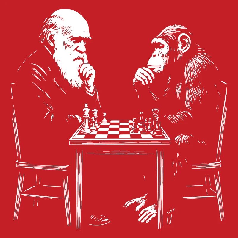 Darwin joue aux échecs avec un singe - Jeu d’évolution