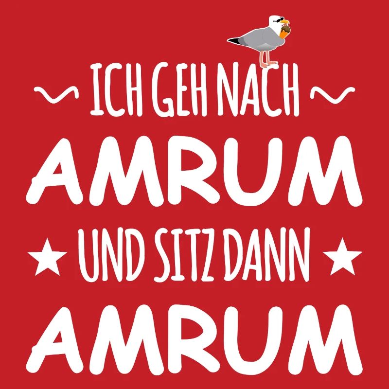 Amrum with schnapps seagull