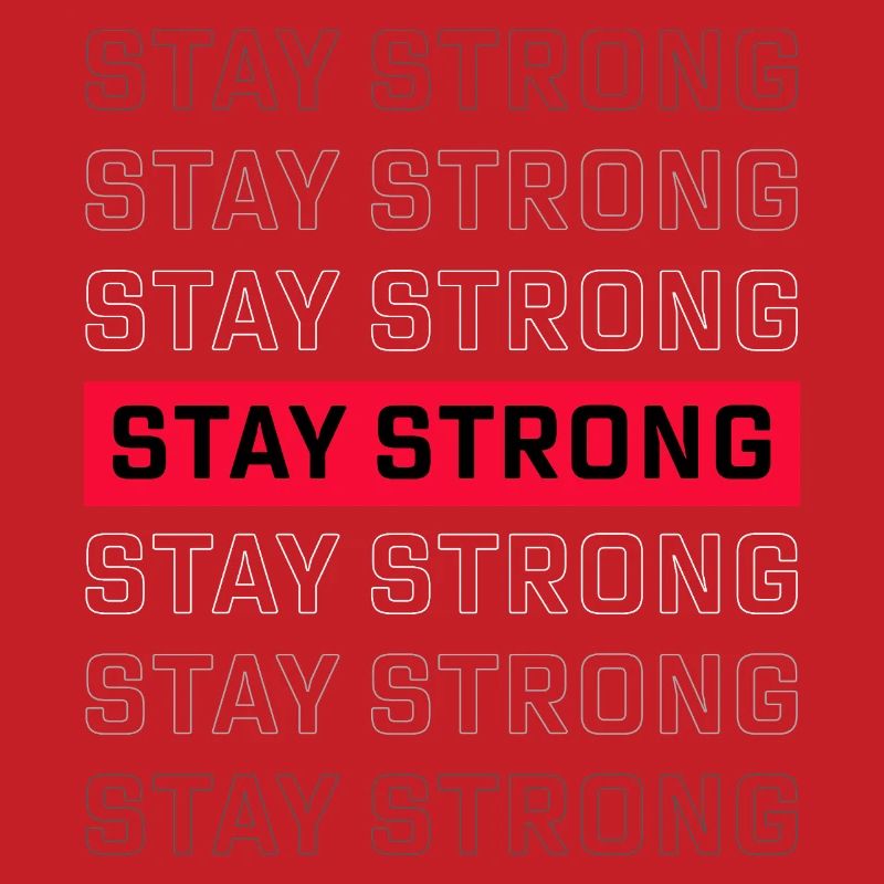 RESTEZ FORT – Starkes Statement Design