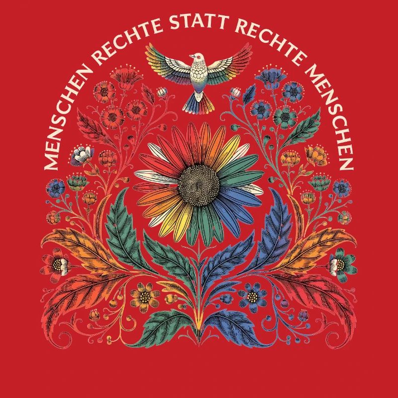 Menschenrechte statt Rechte Menschen Statement