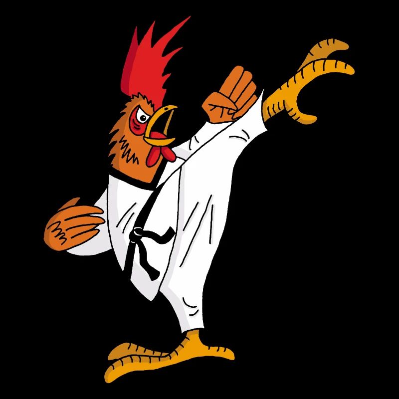 Hahn und Karate