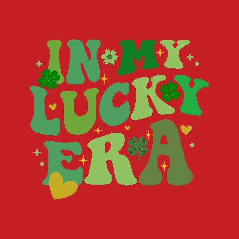 Dans mon ère chanceuse, le trèfle de la Saint-Patrick