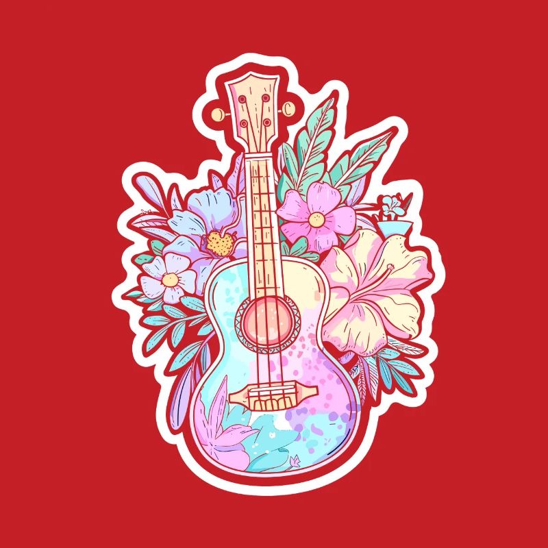 Ukulele Comic Style