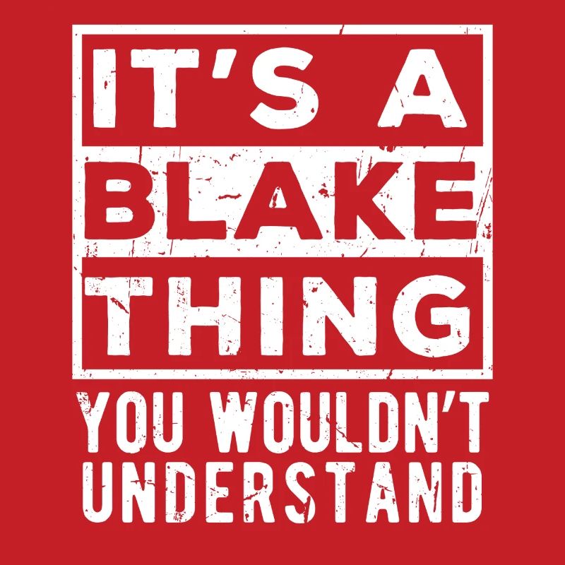 C’est une chose de Blake que tu ne comprendrais pas