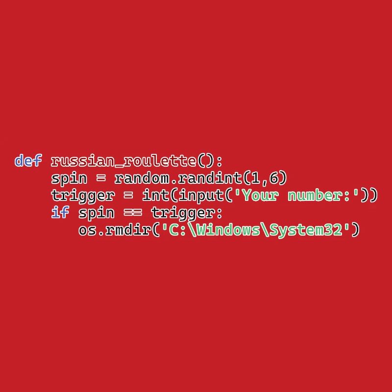Python Russisches Roulette