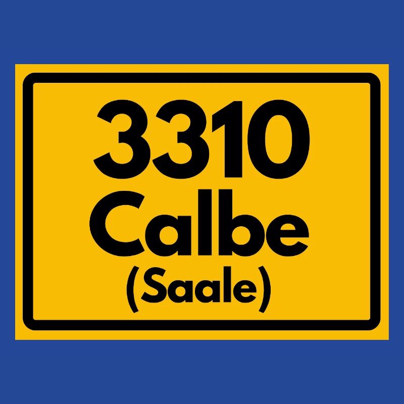 OLD POSTCODE POSTCODE 3310 CALBE SAALE HEIMATSTOLZ