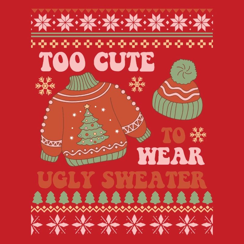 Pull de Noël moche