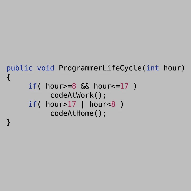 CODE AT WORK OR CODE AT HOME - JAVA PSEUDO