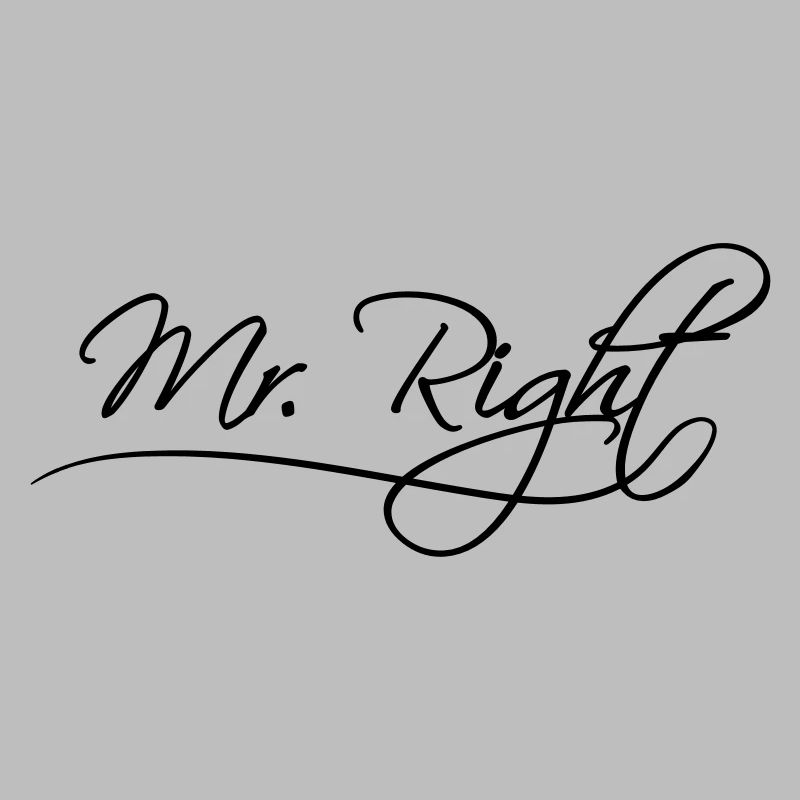 mr right bester ehemann husband text junggesellena