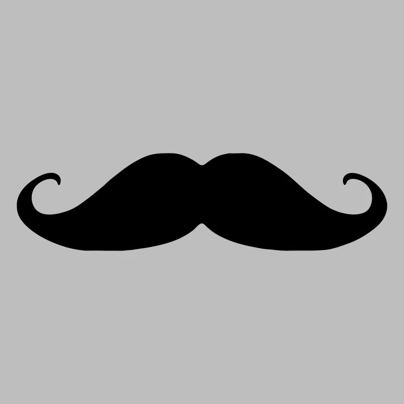 Handlebar mustache
