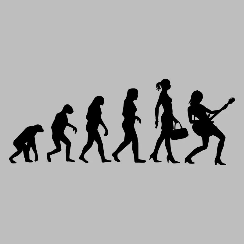 Evolution Gitarristin