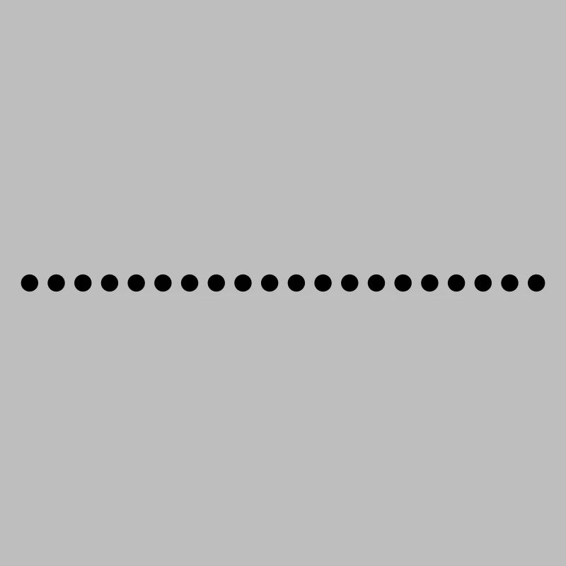Dotted underscore to design yourself