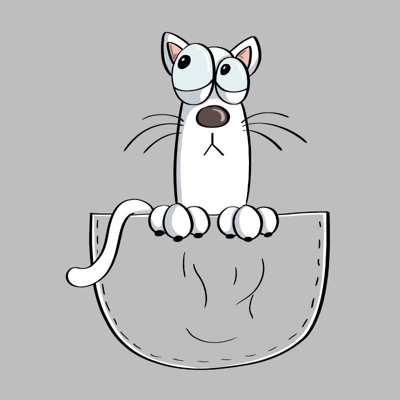 Chat dans le sac - Chats - Comic