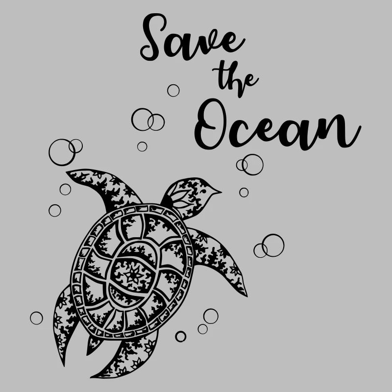 Save the Ocean - tortue