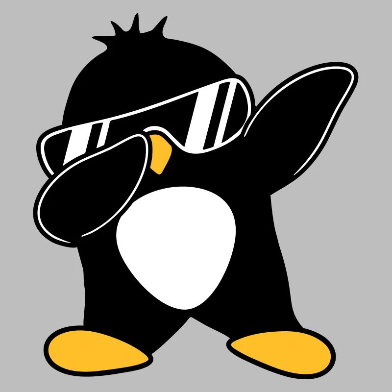Pingouin dabbing