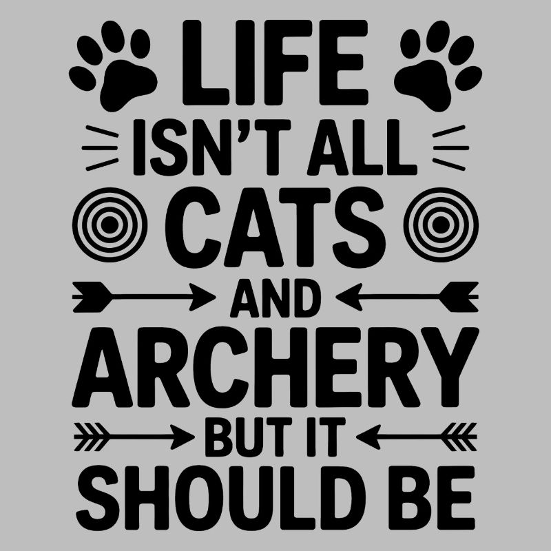 Bogenschießen Spruch Katzen Bogenschießen Geschenk