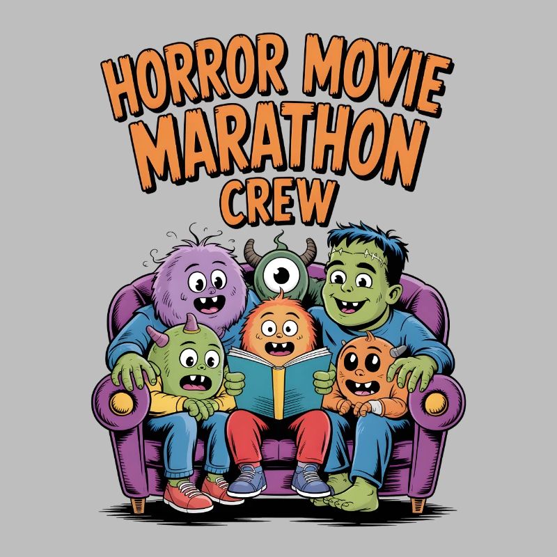 Die Crew eines Horrorfilm-Marathons