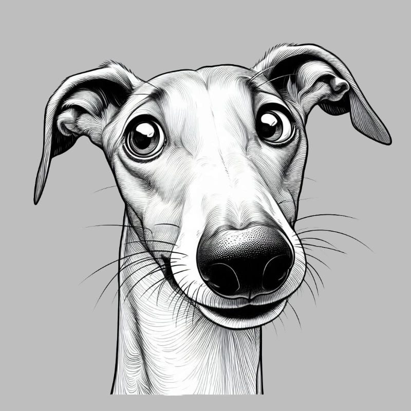 is what? mischievous greyhound